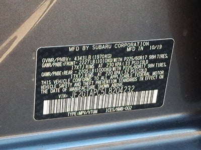 2020 Subaru Crosstrek Premium