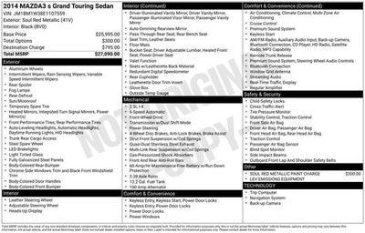 2014 Mazda Mazda3 s Grand Touring