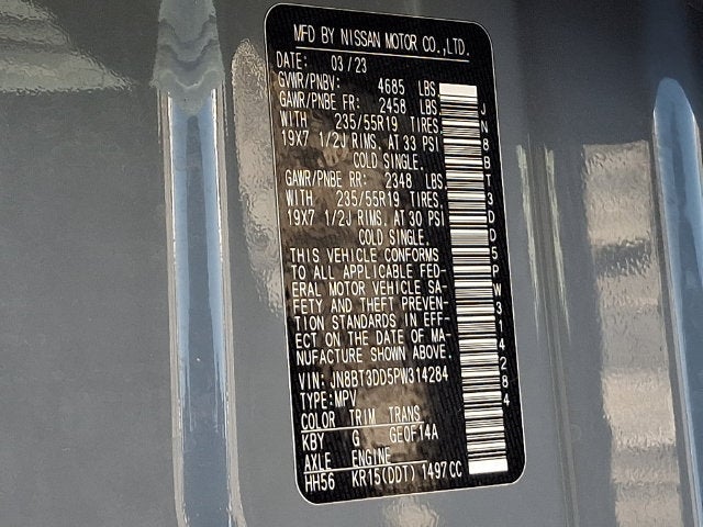 2023 Nissan Rogue Platinum Intelligent AWD