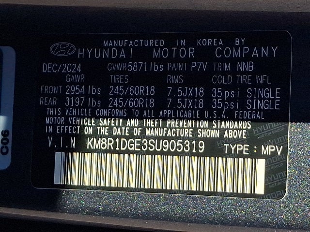 2025 Hyundai Palisade SE