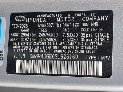 2025 Hyundai Palisade SEL Premium