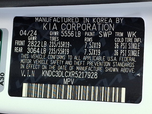 2024 Kia EV6 Wind