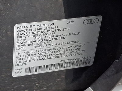 2023 Audi Q5 Prestige 40 TFSI quattro S tronic