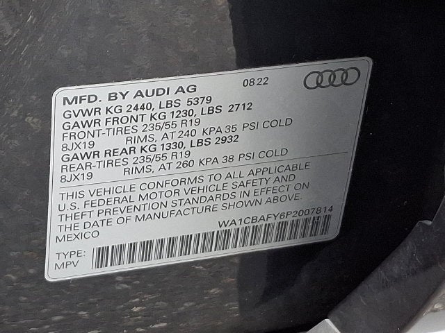 2023 Audi Q5 Prestige 40 TFSI quattro S tronic