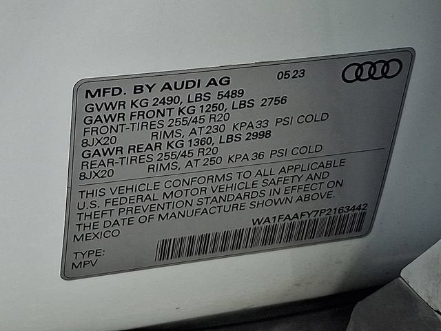 2023 Audi Q5 S line Prestige