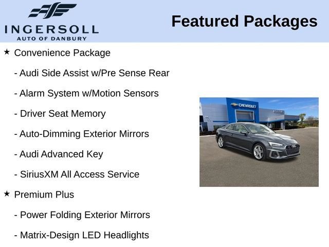 2020 Audi A5 Coupe Premium Plus 45 TFSI quattro S tronic