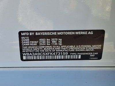 2015 BMW 335i 335i