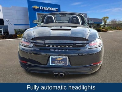 2022 Porsche 718 Boxster S