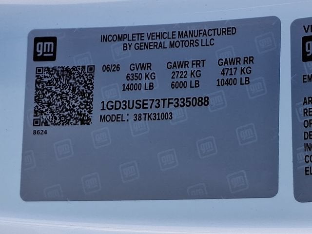 2026 GMC Sierra 3500 HD Chassis Cab Pro
