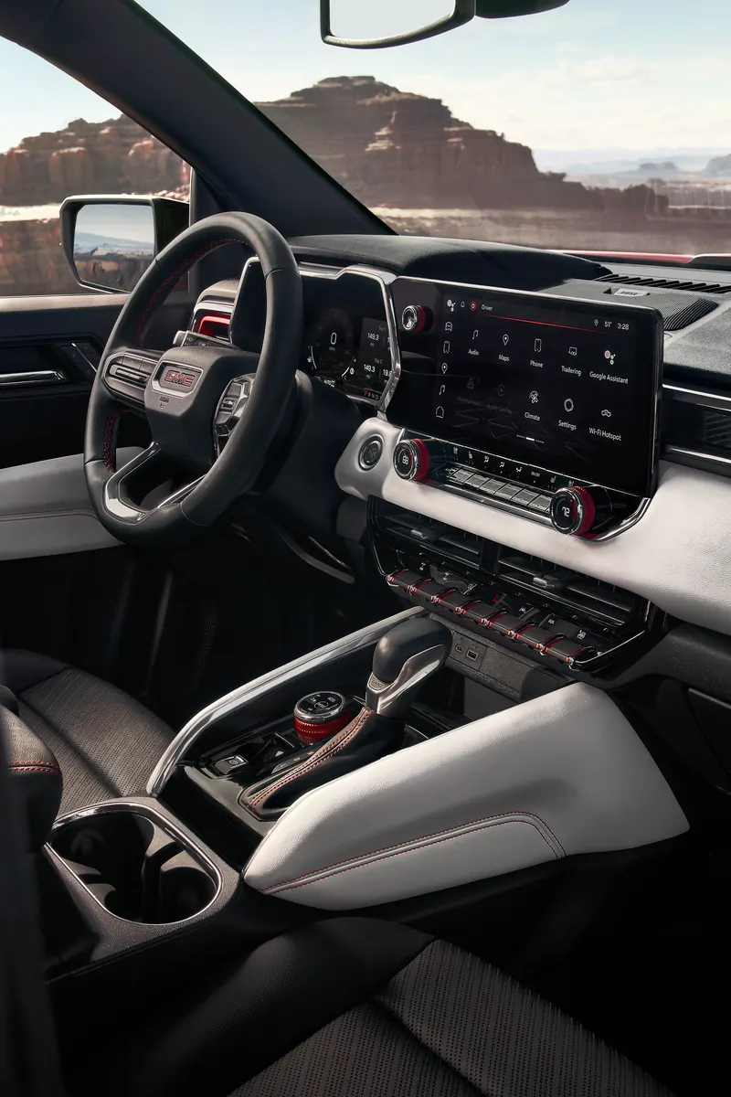 2026 GMC Canyon infotainment system at GMC of Watertown in Watertown CT