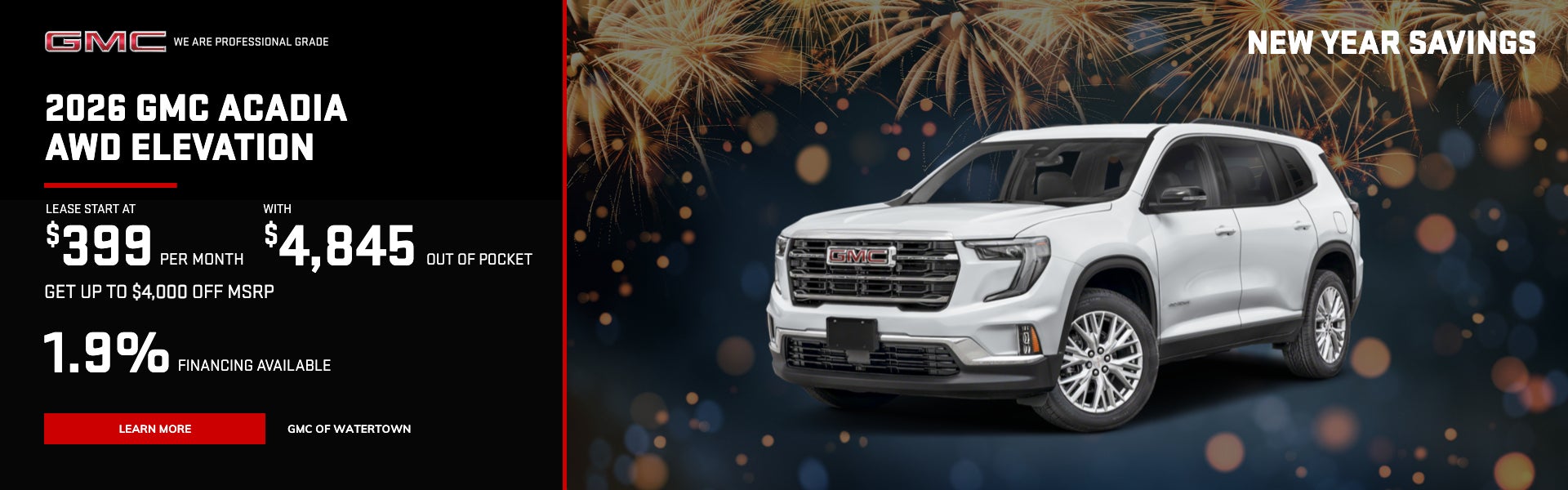 2026 Acadia AWD Elevation