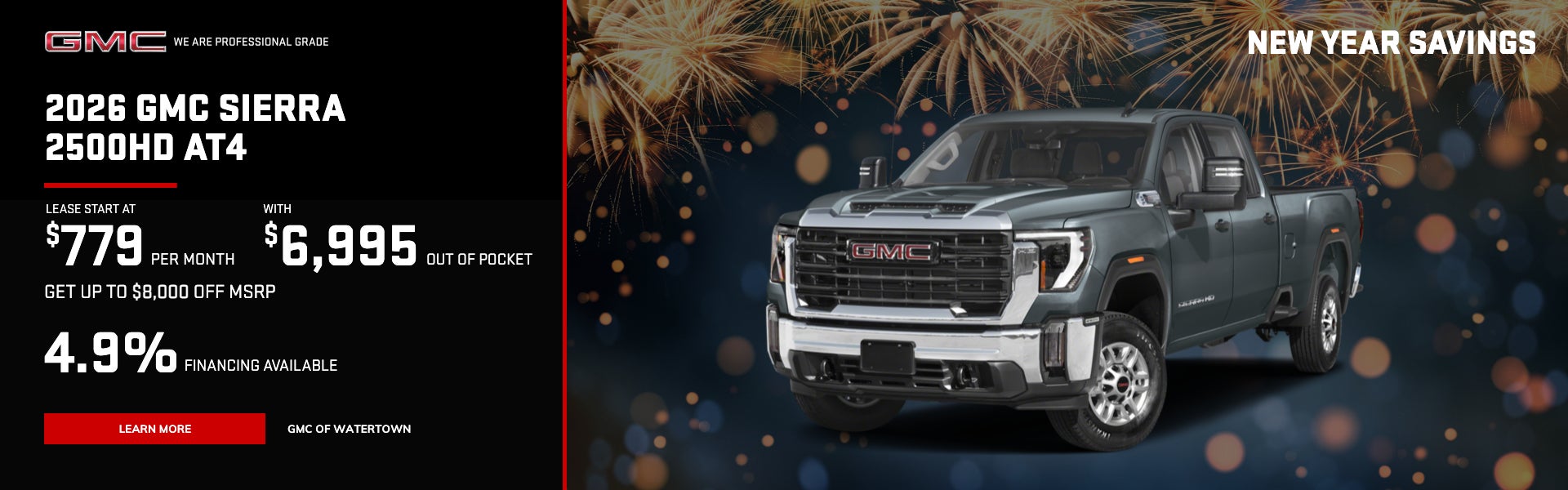 2026 Sierra 2500HD AT4