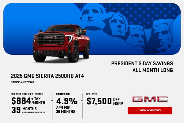 2025 GMC Sierra 2500HD AT4