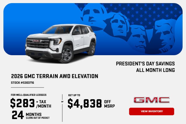 2026 GMC Terrain AWD Elevation