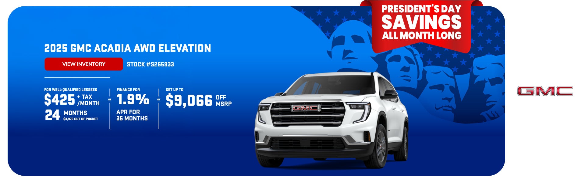 2025 GMC Acadia AWD Elevation