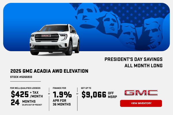 2025 GMC Acadia AWD Elevation