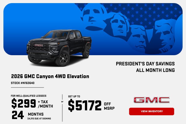 2026 GMC Canyon 4WD Elevation