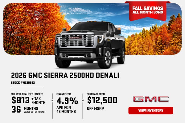 2026 GMC Sierra 2500HD Denali