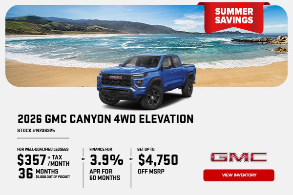 2026 GMC Canyon 4WD Elevation