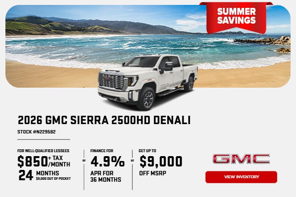 2026 GMC Sierra 2500HD Denali