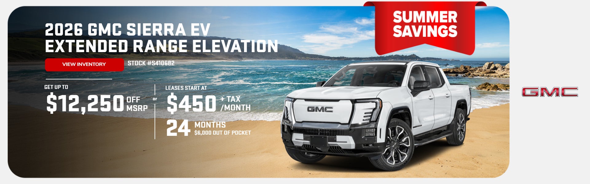 2026 GMC Sierra EV Extended Range Elevation