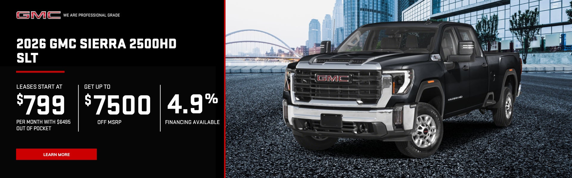 2026 GMC Sierra 2500HD SLT