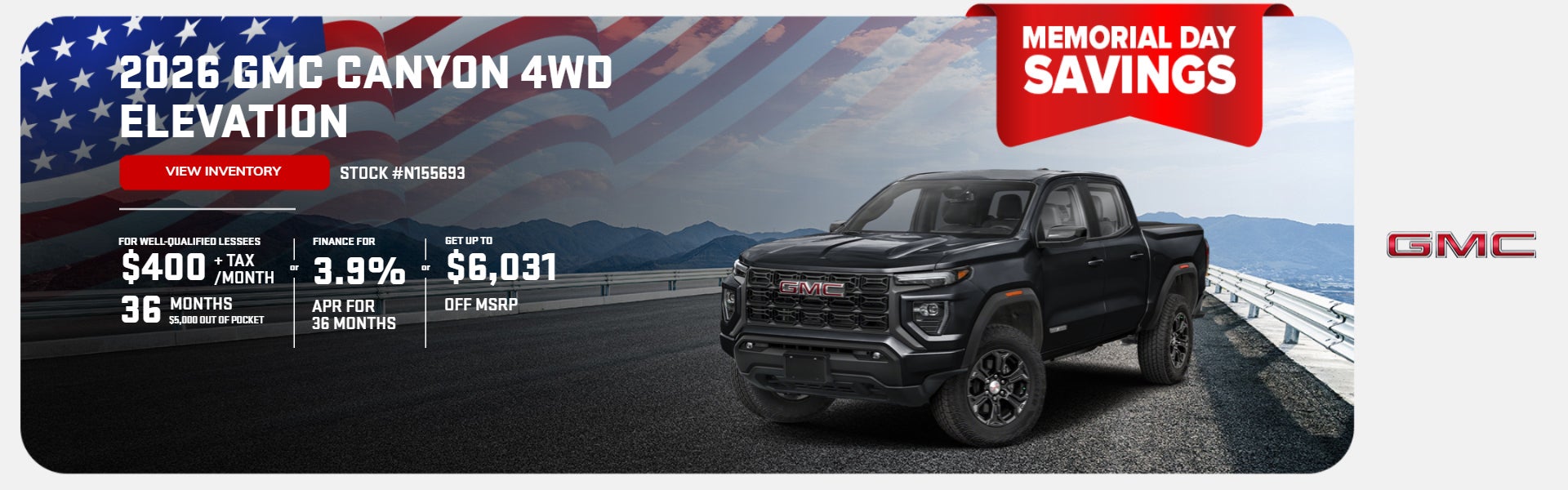 2026 GMC Canyon 4WD Elevation