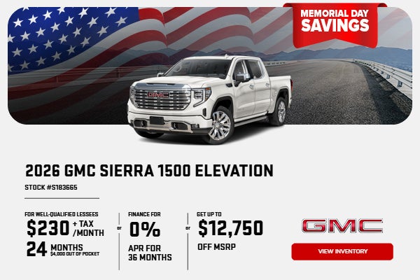 2026 GMC Sierra 1500 Elevation