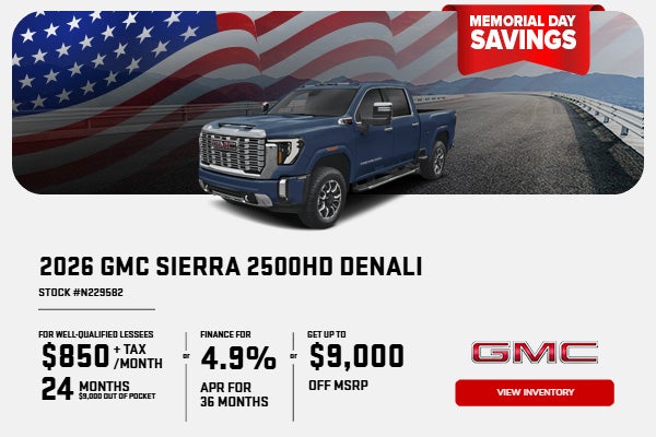 2026 GMC Sierra 2500HD Denali