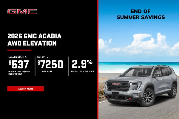 2026 GMC Acadia AWD Elevation