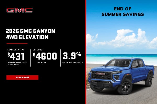 2026 GMC Canyon 4WD Elevation