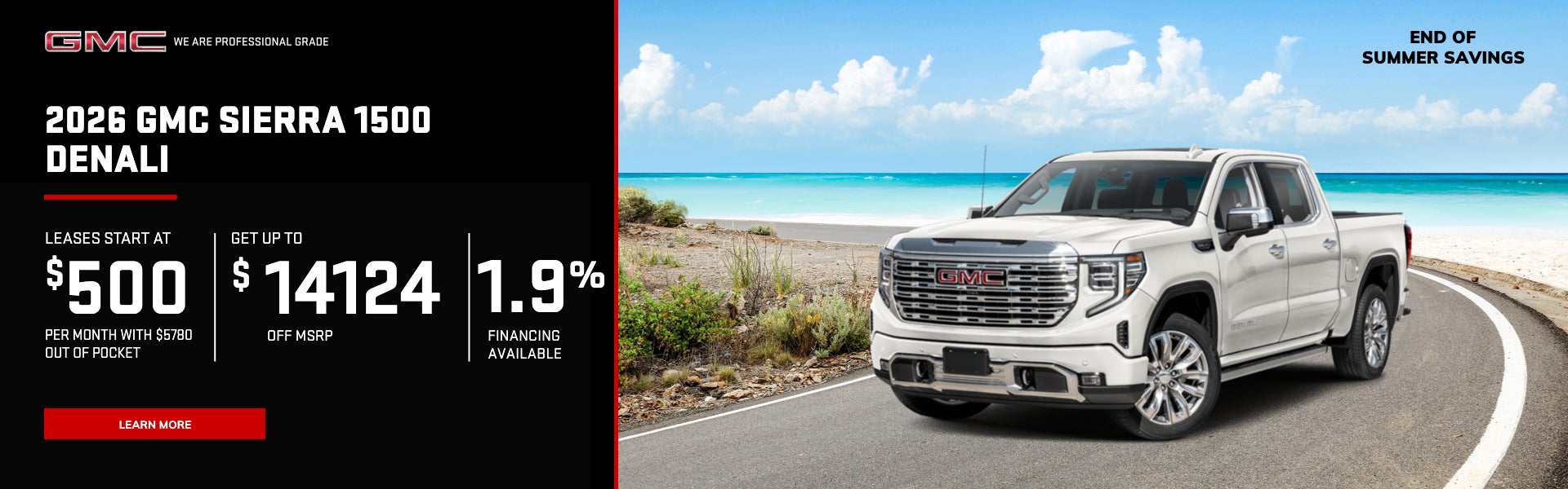 2026 GMC Sierra 1500 Denali