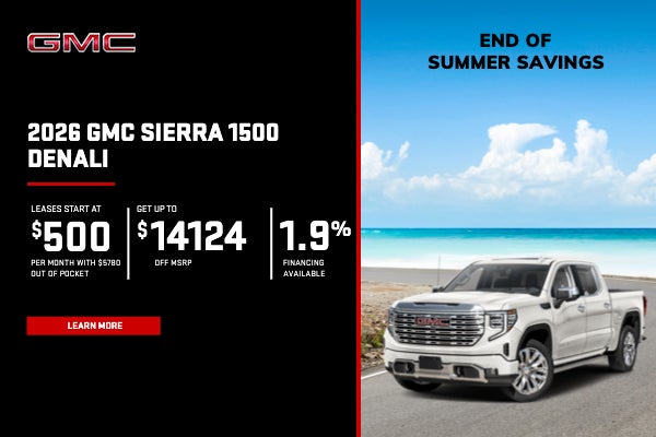 2026 GMC Sierra 1500 Denali