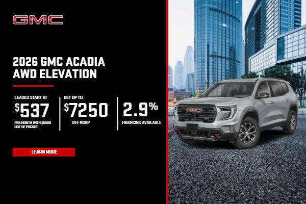 2026 GMC Acadia AWD Elevation