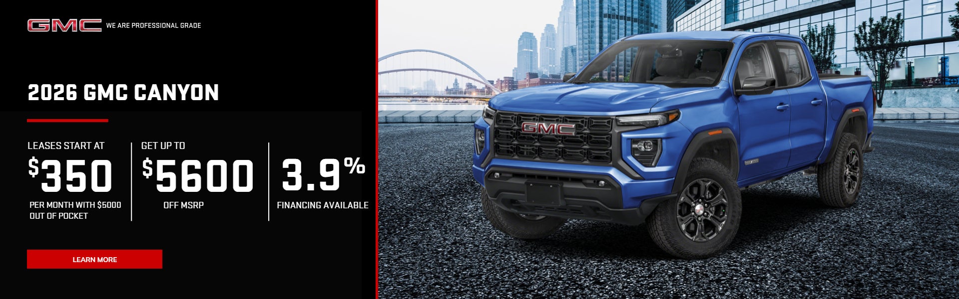 2026 GMC Canyon