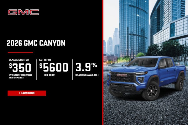 2026 GMC Canyon